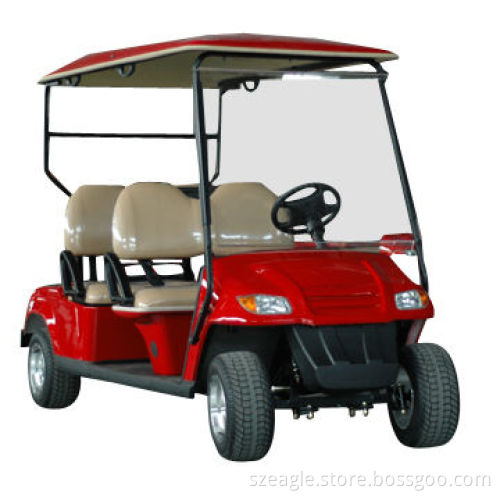 Electric Golf Carts, 4 Seats, CE Approved, All Seats Facing Forward, Curtis Controller, ADC Motor